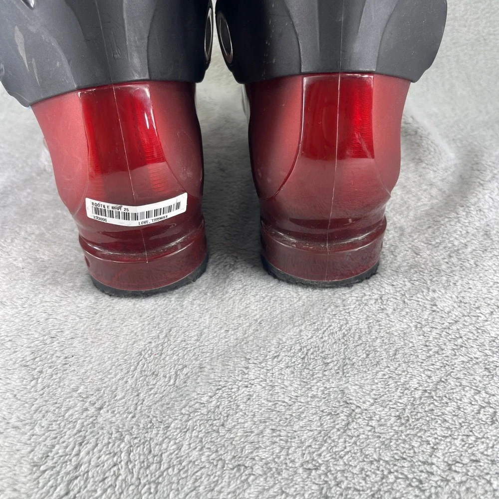 Salomon Ski Boots RT Junior 26-26.5 305mm Red T3 Downhill 3-Buckle Alpine